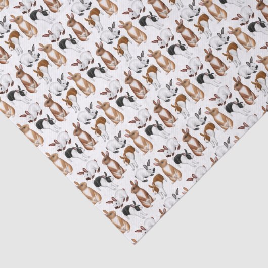 Ittyの小さいバニーウサギのティッシュペーパー 薄葉紙 (詳細)