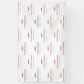 Itty Bittyベーカーズバックドランドバナー 横断幕 (縦)