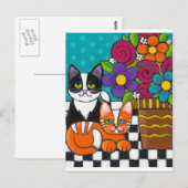 Itty Bitty猫ちゃん ポストカード (正面/裏面)