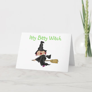 Itty Bitty Witch Tシャツとギフト カード