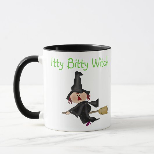 Itty Bitty Witch Tシャツとギフト マグカップ (左)