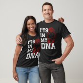 Itu2019s私のDNAアルバニア指紋アルバ誇りを持ったで Tシャツ (ユニセックス)