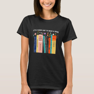 Itu2019s a Good Day to Read a Book Colorful Design Tシャツ