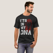 Itu2019s In My DNA Albanian Fingerprint Proud Alba Tシャツ (正面フル)
