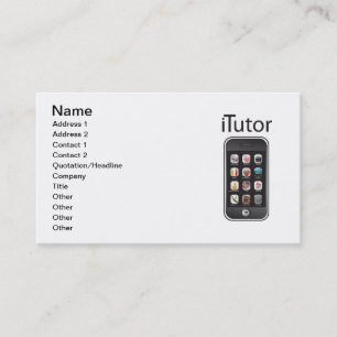 itutorの名刺 名刺