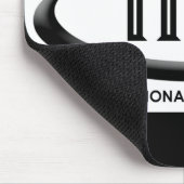 ITWのロゴのマウスパッド マウスパッド (コーナー)