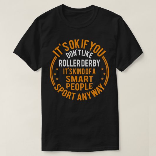 Itx27sオーケーもしよRoller DerbyのようなDox27t Tシャツ (デザイン正面)