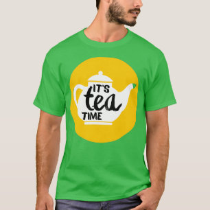 Itx27sティータイムステッカー蜂蜜カラー Tシャツ