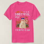 Itx27sバスのハロウィーンCosを運転する美しい日 Tシャツ (デザイン正面)