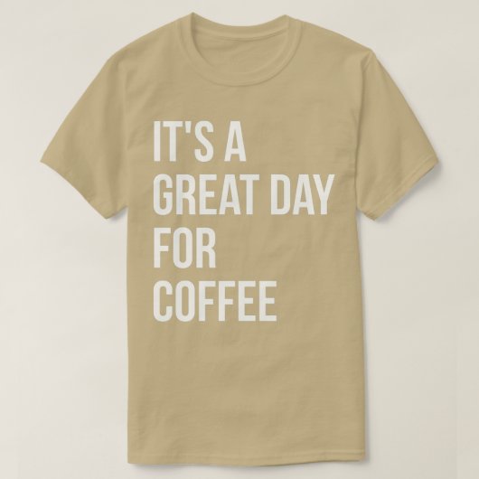 Itx27s女素晴らし性コーヒーの日 Tシャツ (デザイン正面)