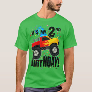 Itx27s私の2歳の誕生日2歳の誕生日モンスター Tシャツ
