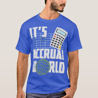 Itx27s見越世界おもしろい会計amp会計 Tシャツ