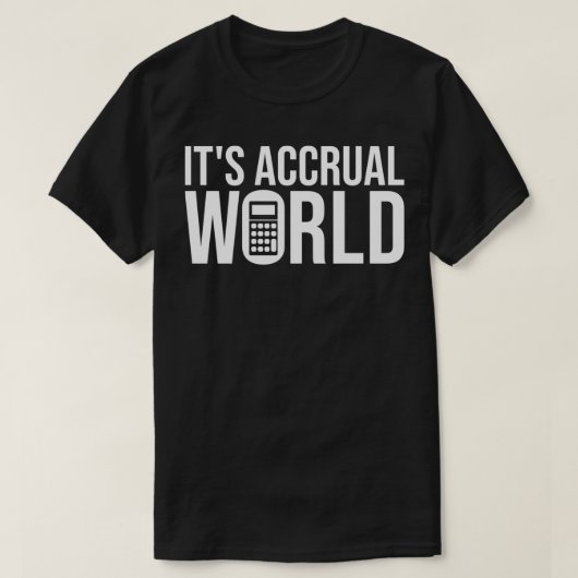 Itx27s見越世界パン会計ギフトおもしろいAcc Tシャツ (デザイン正面)