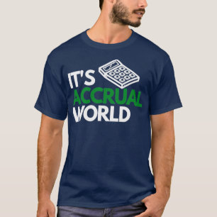 Itx27s見越世界会計監査 Tシャツ