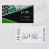 iType -ワードプロセシングの巧妙なフリーランサー 名刺 (正面/裏面)