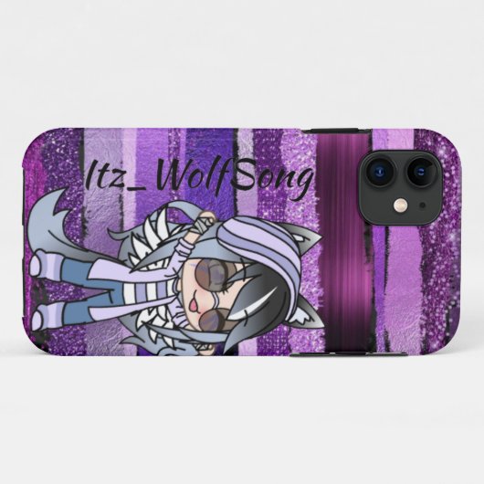 Itz_WolfSong Case-Mate iPhoneケース (裏面(横))