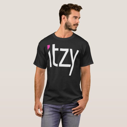 ITZY Logo Classic T-Shirt Tシャツ (正面フル)