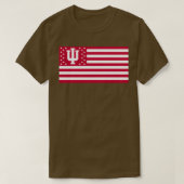 IUアメリカ国旗 Tシャツ (デザイン正面)