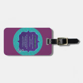 IUGRのカー・シートまたはベビーカーのラベル ラゲッジタグ (正面横)