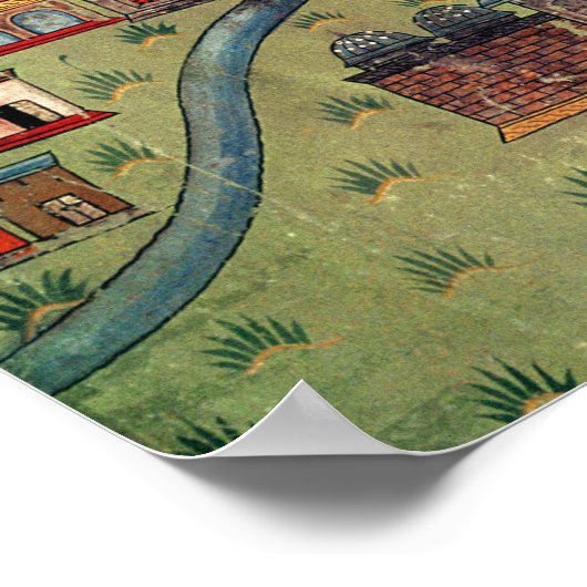 IUK T.5964エスキヒールのビュー ポスター (角)