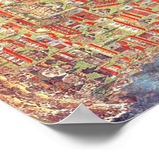 IUK T.5964 View of Istanbul ポスター (角)