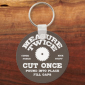 IVを2回測定 キーホルダー (正面)