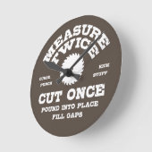 IVを2回測定 ラウンド壁時計 (傾斜)