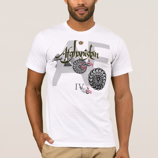 IVアフガニスタンW Tシャツ (正面)
