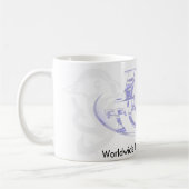 IVトトの白のマグ コーヒーマグカップ (左)