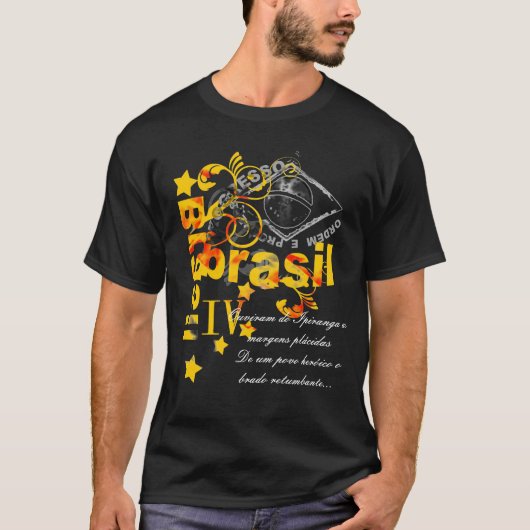 IVブラジル-暗闇 Tシャツ (正面)