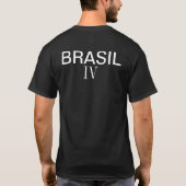 IVブラジル-暗闇 Tシャツ (裏面)