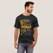IVブラジル-暗闇 Tシャツ (正面フル)