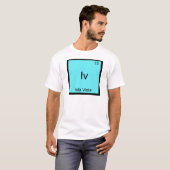 Iv - イスラビスタ おもしろ化学元素記号Tシャツ Tシャツ (正面フル)