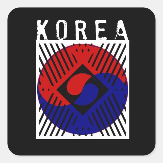 IV – 韓国 スクエアシール (正面)