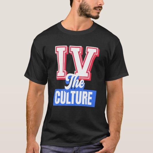 Iv Culture Black Girl Melanin Women Men Afro Ameri Tシャツ (正面)