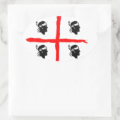 IV - SARDEGNA 4森 楕円形シール (バッグ)