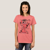 IV USA IIIの女性 Tシャツ (正面フル)