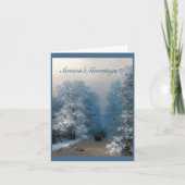 Ivan Aivazovskyによる冬の風景 カード (正面)