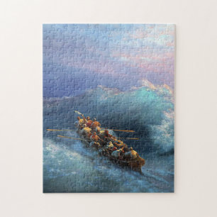 Ivan Aivazovskyによる難破船 ジグソーパズル