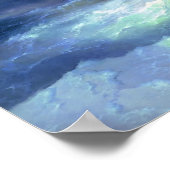 Ivan Aivazovsky- Between the waves ポスター (角)