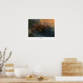 Ivan Aivazovsky Zedingアートポスター#142 ポスター (キッチン)