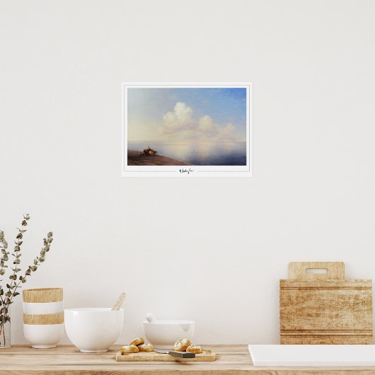 Ivan Aivazovsky Zedingアートポスター#360 ポスター (キッチン)