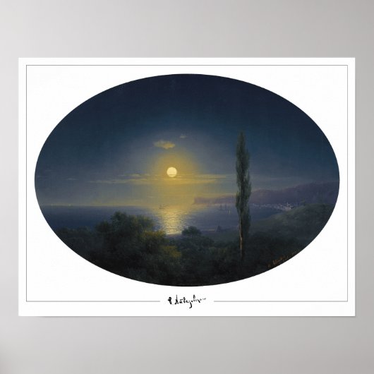 Ivan Aivazovsky Zedingアートポスター#362 ポスター (正面)
