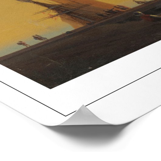 Ivan Aivazovsky Zedingアートポスター#570 ポスター (角)