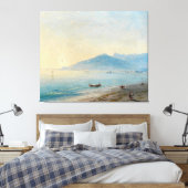 Ivan Konstantinovich Aivazovsky - The Bay of Naple キャンバスプリント (インサイチュ (寝室))