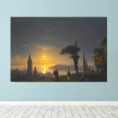 Ivan Konstantinovich Aivazovsky - The Disembarkati キャンバスプリント (インサイチュ (ウッドフロア))