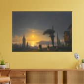 Ivan Konstantinovich Aivazovsky - The Disembarkati キャンバスプリント (インサイチュ (リビング))