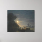 Ivan Konstantinovich Aivazovsky - Two Ships At Sea キャンバスプリント (正面)