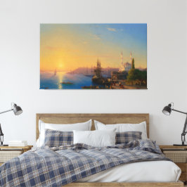 Ivan Konstantinovich Aivazovsky - View Of Constant キャンバスプリント