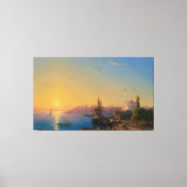 Ivan Konstantinovich Aivazovsky - View Of Constant キャンバスプリント (正面)